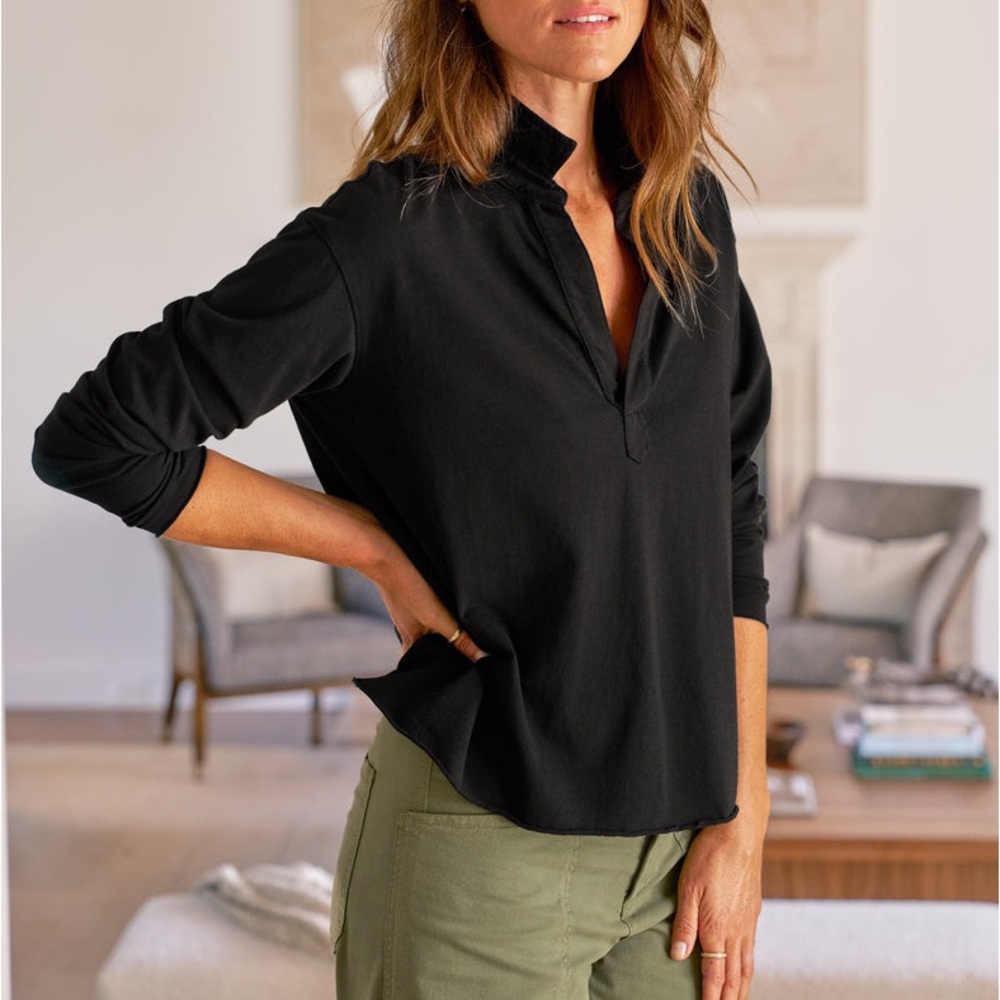 Frank & Eileen Patrick popover henley size L